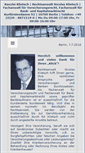 Mobile Screenshot of kanzlei-klietsch.de